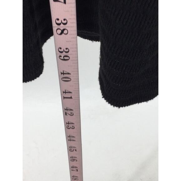 LULU'S SZ L Blissful Beginnings Black Wide-Leg Lounge Pants NEW B114 - Picture 4 of 9